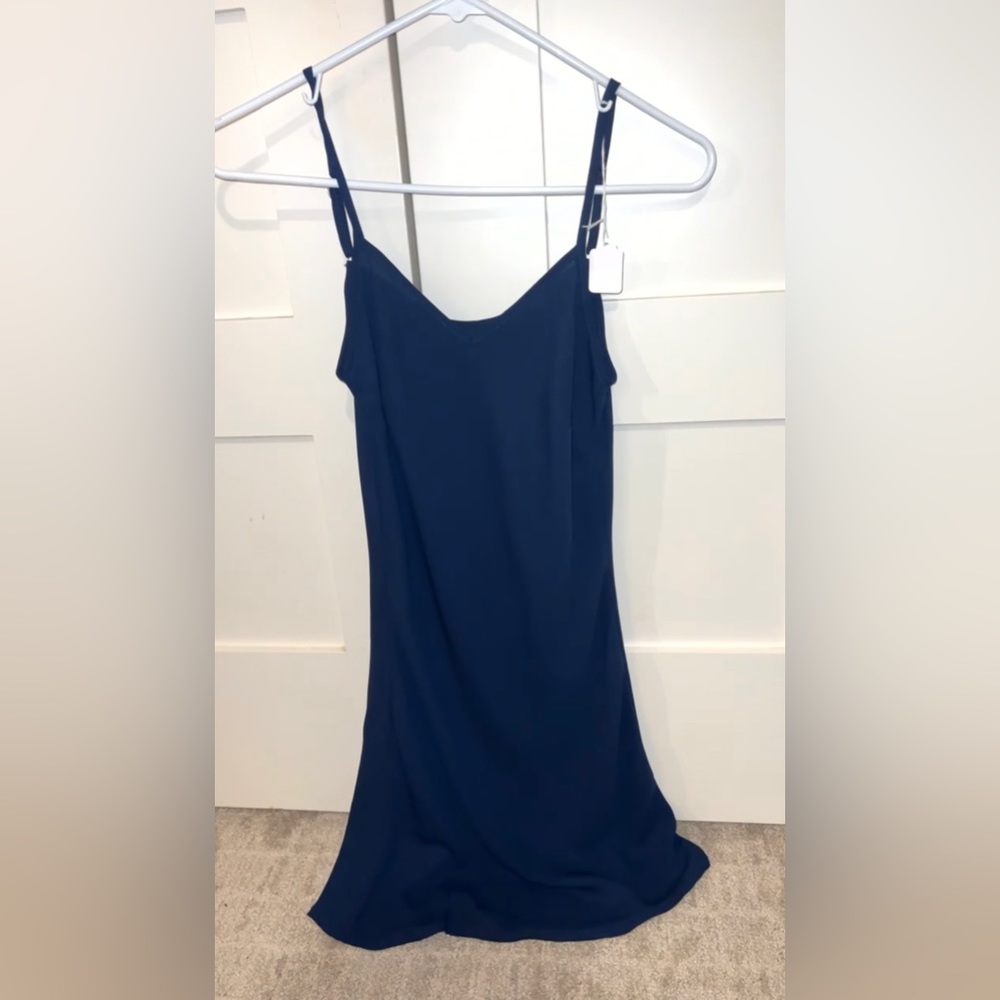 Blue dress